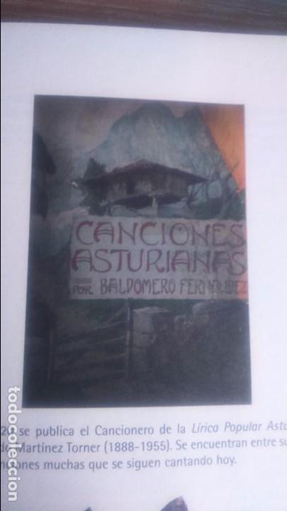 Libros de segunda mano: Interpretes y canciones de Asturias. - Foto 3
