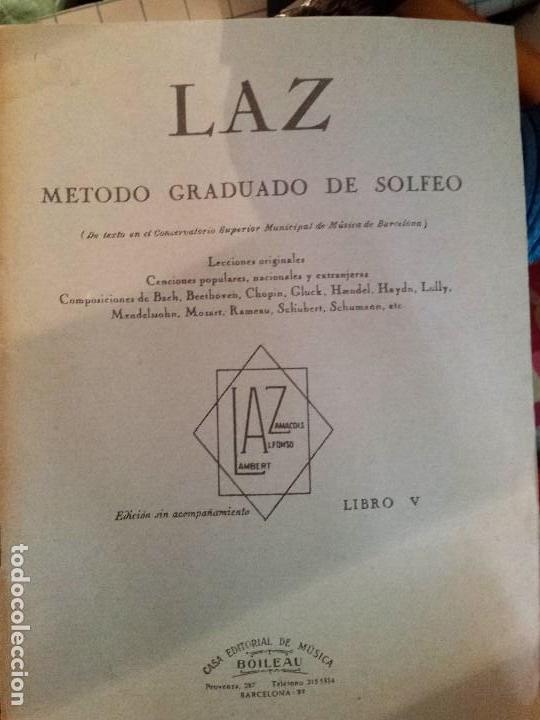Libri di seconda mano: LAZ Metodo Graduado de solfe&oacute;
