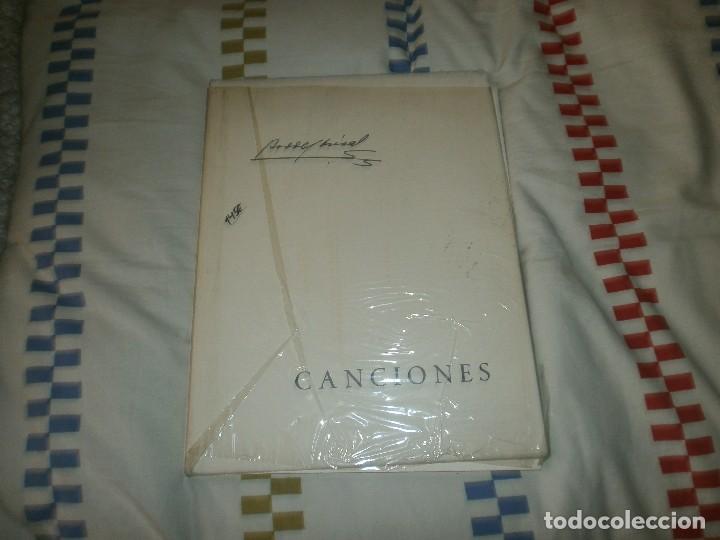 Libros de segunda mano: Canciones Rodolfo Arevalo Mackry edici&oacute;n 250 ejemplares firmado y numerado 50/262 Arte bibliograf&iacute;a