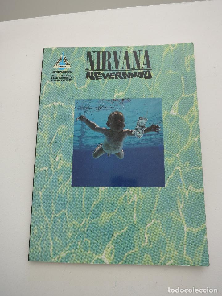Libros de segunda mano: NIRVANA NEVERMIND RECORDED VERSIONS GUITAR - Foto 1