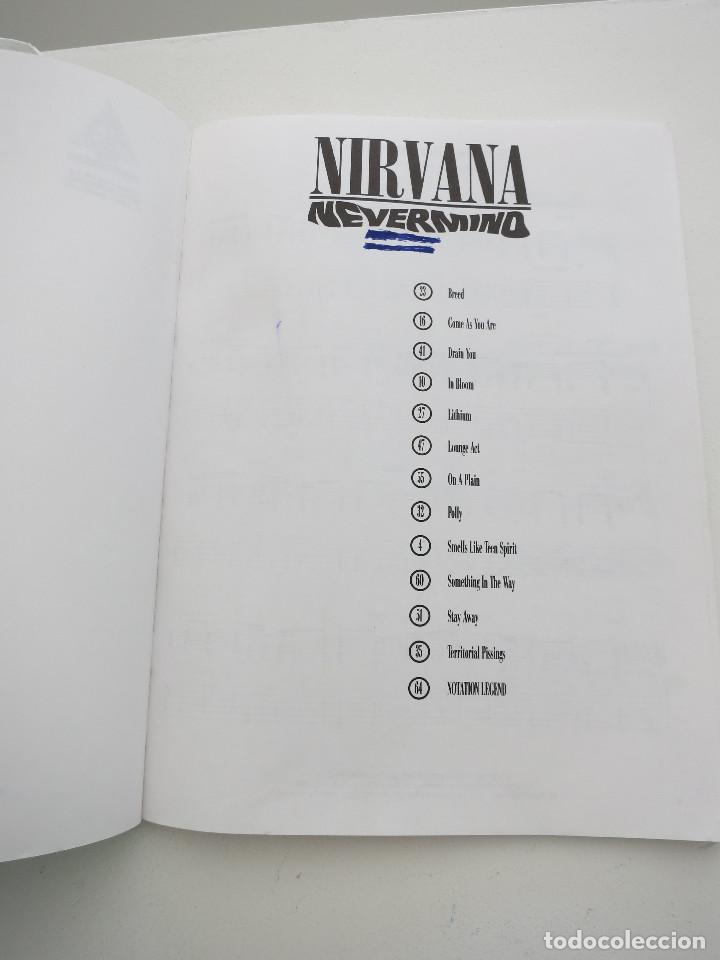 Libros de segunda mano: NIRVANA NEVERMIND RECORDED VERSIONS GUITAR - Foto 3