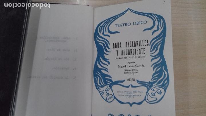Libros de segunda mano: Zarzuelas. 4 vol&uacute;menes - Foto 2