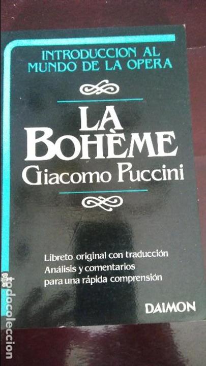 Gebrauchte B&uuml;cher: Introducci&oacute;n al mundo de la opera. La Boheme. G.  Puccini