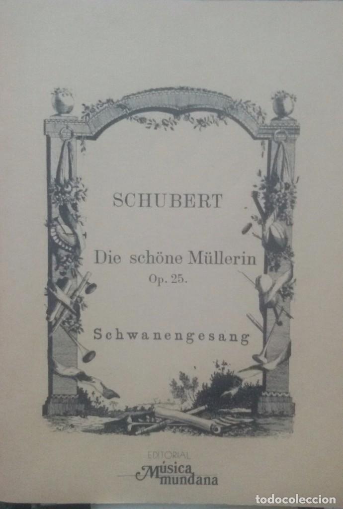 Libri di seconda mano: SCHUBERT DIE SCH&Ouml;NE M&Uuml;LLERIN OP- 25