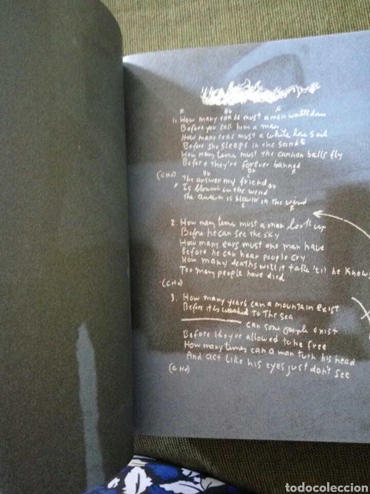Libros de segunda mano: Bob Dylan, letras,1962_2001 - Foto 5
