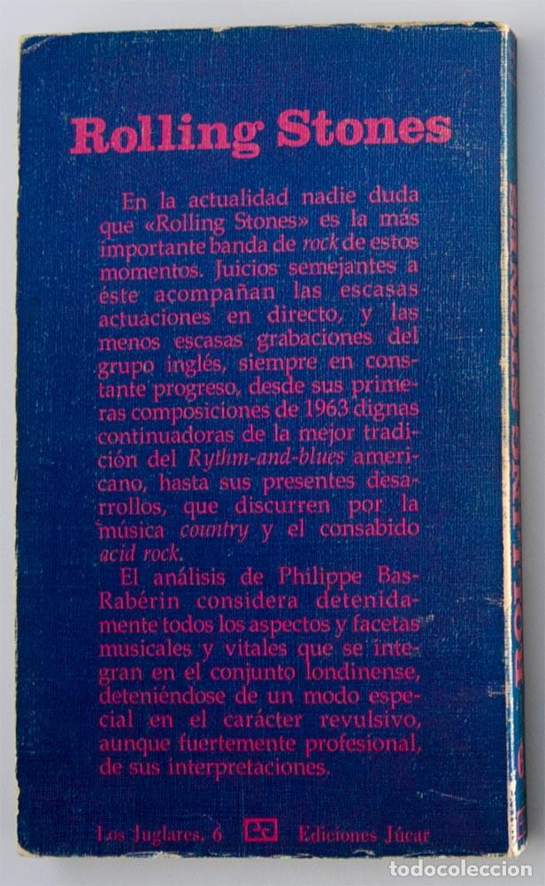 Libros de segunda mano: ROLLING STONES. Ediciones J&uacute;car - Foto 2