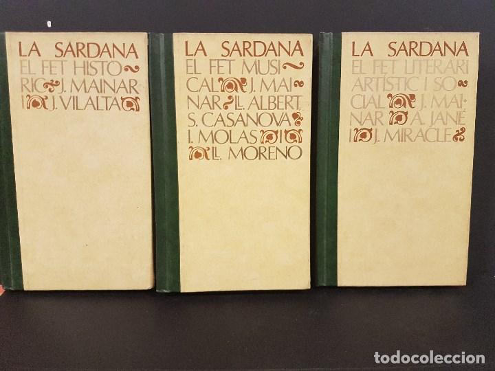 Libri di seconda mano: LA SARDANA,3 VOLUMS.