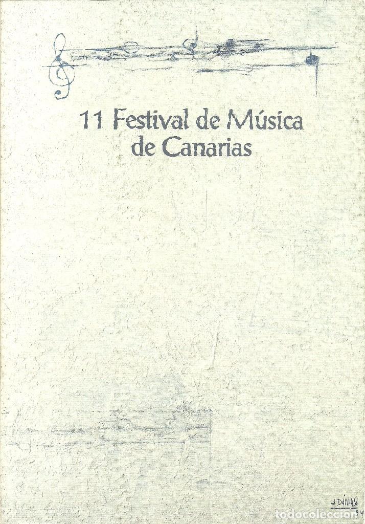 Libri di seconda mano: 11&ordm; Festival de Musica de Canarias.1995.144 p&aacute;ginas.400 gramos.