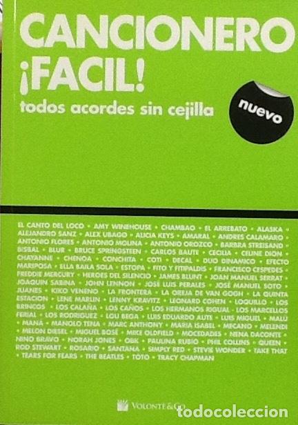 Gebrauchte B&uuml;cher: Cancionero &iexcl;f&aacute;cil! Todos acordes sin cejilla.