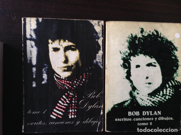 Libros de segunda mano: Bob Dylan. Escritos, canciones y dibujos. Dos tomos - Foto 1
