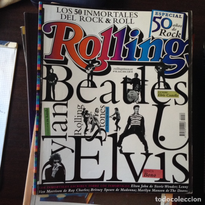 Libri di seconda mano: Seis revistas de rock.