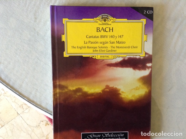 Libros de segunda mano: Bach. Dos CDs - Foto 1