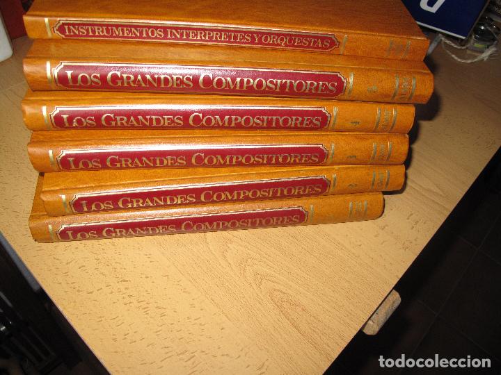 Second hand books: LOS GRANDES COMPOSITORES DE LA M&Uacute;SICA + INSTRUMENTOS, INTERPR&Eacute;TES Y ORQUESTAS.- 6 VOLS.SALVAT1983