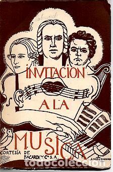 Libros de segunda mano: INVITACION A LA MUSICA. - ANONIMO. - Foto 1
