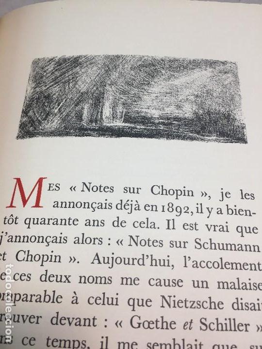 Libros de segunda mano: Notes sur Chop&iacute;n Andr&eacute; Gide 1948 - Foto 9