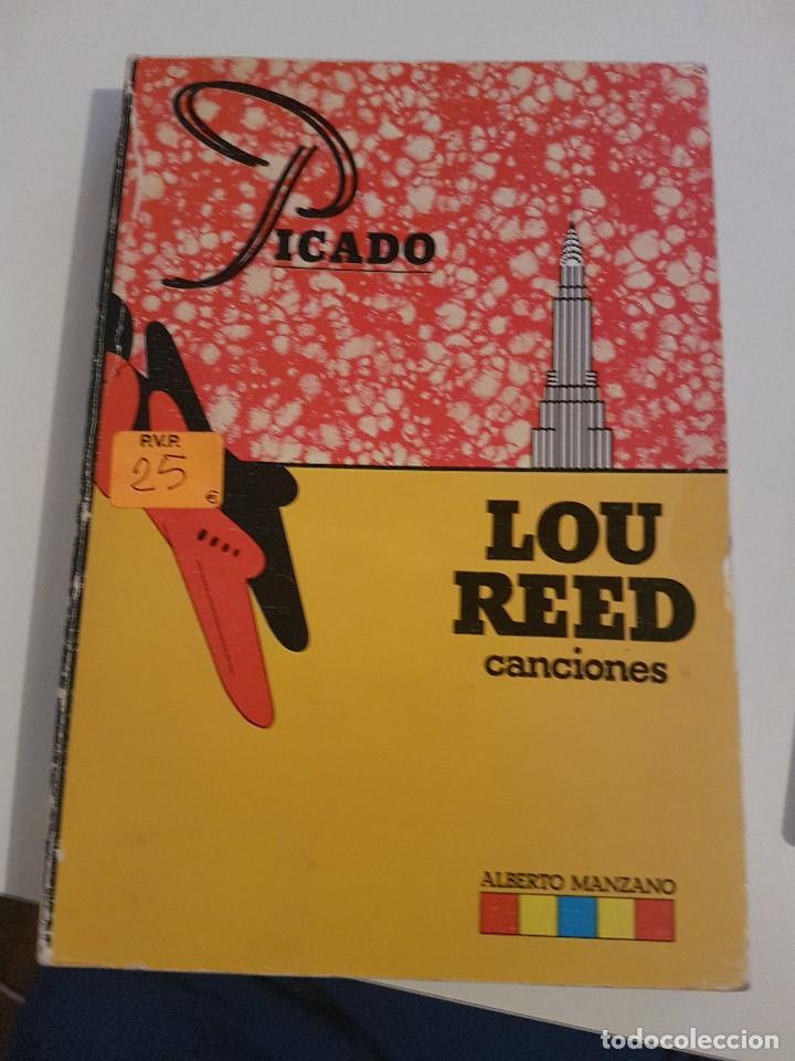 Libros de segunda mano: LOU REED, CANCIONES - Foto 1