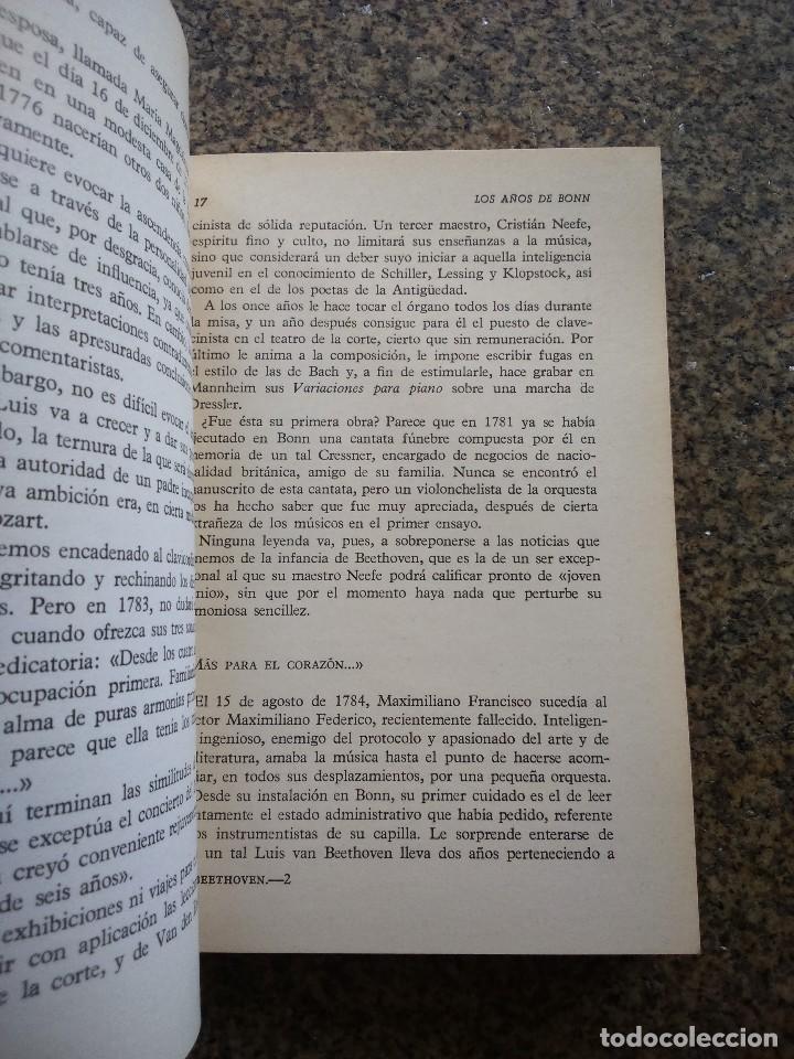 Libros de segunda mano: BEETHOVEN -- ANDRE GAUTHIER -- ESPSA CALPE 1977 -- - Foto 2