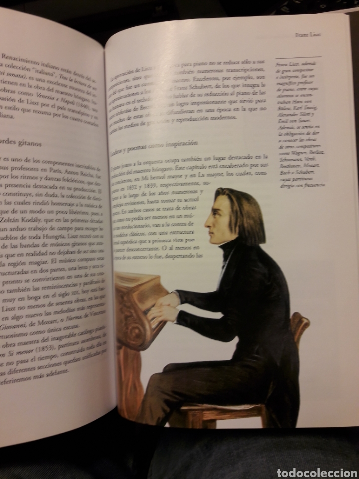 Libros de segunda mano: LISZT. Libro disco Deutsche Grammophon. Con 2 CD. NUEVO - Foto 7