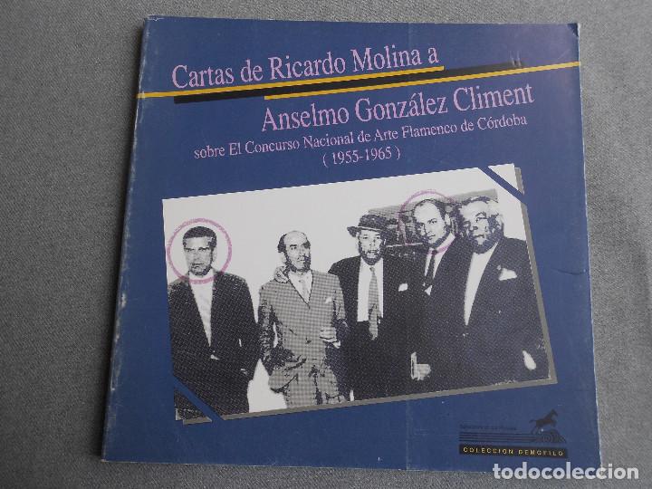Gebrauchte B&uuml;cher: CARTAS DE RICARDO MOLINA A ANSELMO GONZALEZ CLIMENT