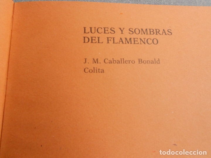 Libros de segunda mano: LUCES Y SOMBRAS DEL FLAMENCO - Foto 2