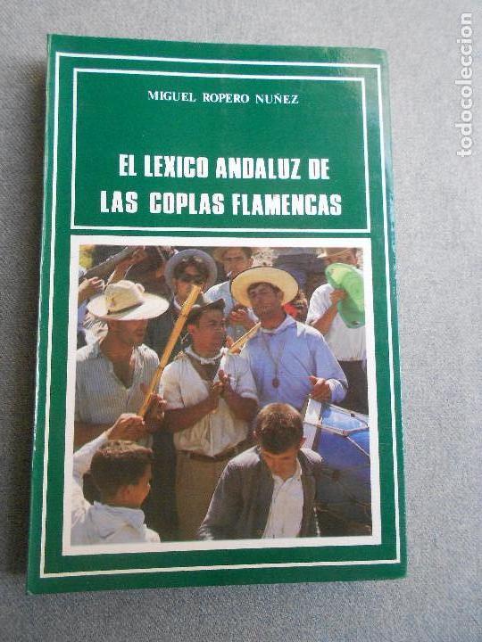 Gebrauchte B&uuml;cher: EL LEXICO ANDALUZ DE LAS COPLAS FLAMENCAS