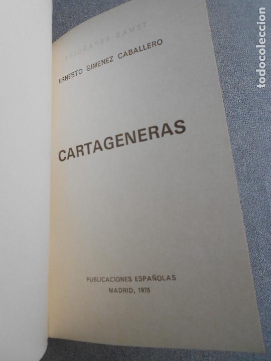 Libros de segunda mano: CARTAGENERAS - Foto 2