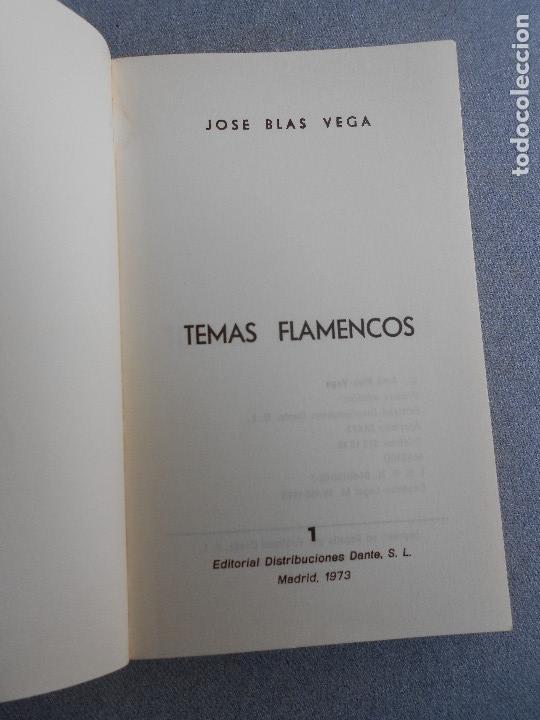 Libros de segunda mano: TEMAS FLAMENCOS - Foto 2