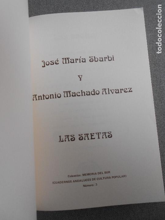 Libros de segunda mano: LAS SAETAS - Foto 2
