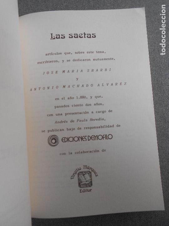Libros de segunda mano: LAS SAETAS - Foto 3