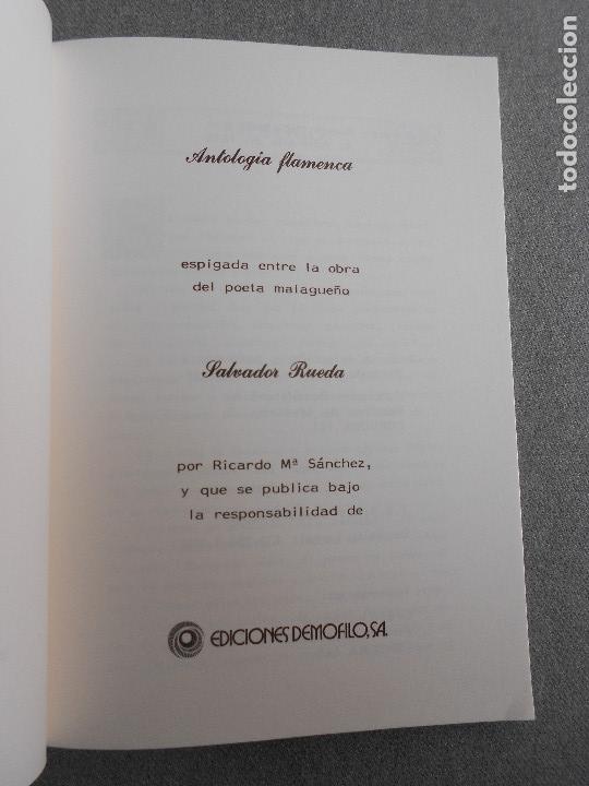 Libros de segunda mano: ANTOLOGIA FLAMENCA - Foto 3