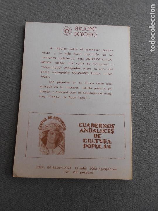 Libros de segunda mano: ANTOLOGIA FLAMENCA - Foto 5