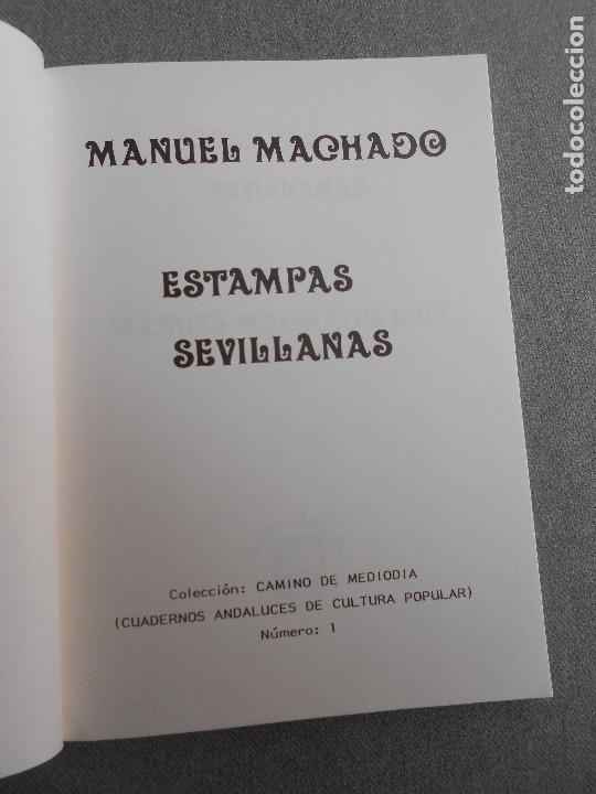 Libros de segunda mano: ESTAMPAS SEVILLANAS - Foto 2