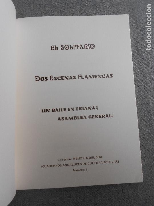 Libros de segunda mano: DOS ESCENAS FLAMENCAS - Foto 2