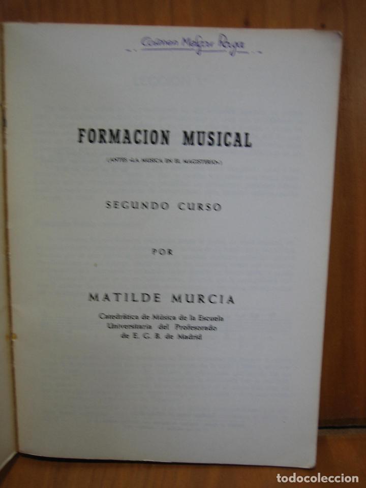 Libros de segunda mano: 1. Formaci&oacute;n Musical 2 curso - Foto 2