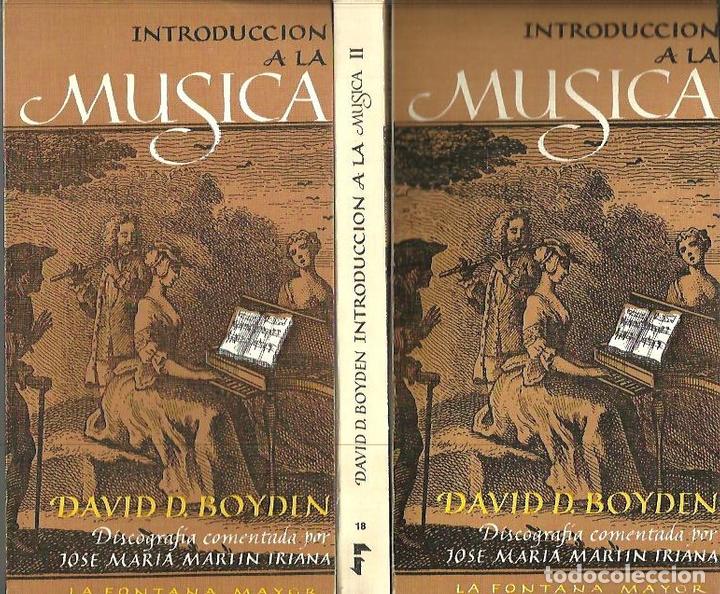 Libros de segunda mano: INTRODUCCION A LA MUSICA. - BOYDEN, David D. - Foto 1