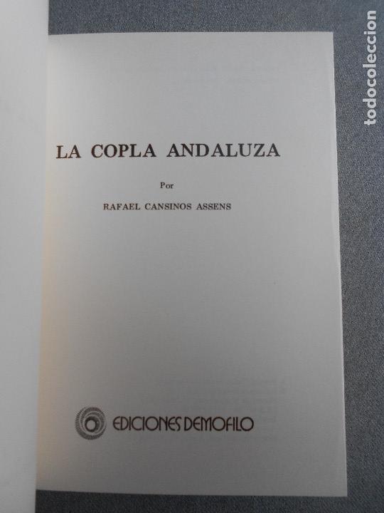 Libros de segunda mano: LA COPLA ANDALUZA - Foto 2