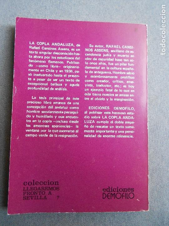 Libros de segunda mano: LA COPLA ANDALUZA - Foto 3