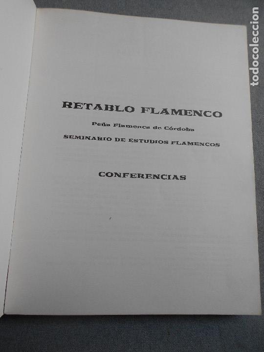 Libros de segunda mano: RETABLO FLAMENCO - Foto 2