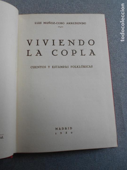 Libros de segunda mano: VIVIENDO LA COPLA - Foto 2