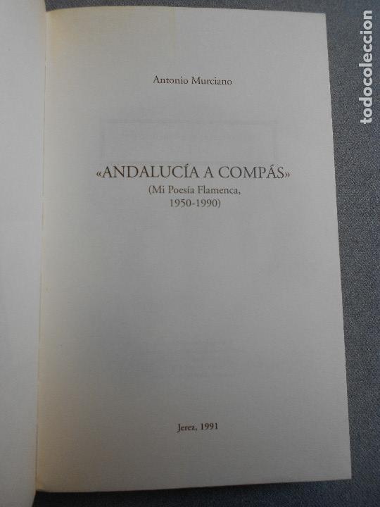 Libros de segunda mano: ANDALUCIA A COMPAS - Foto 2