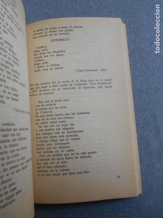Libros de segunda mano: COROS Y CHIRIGOTAS - Foto 3