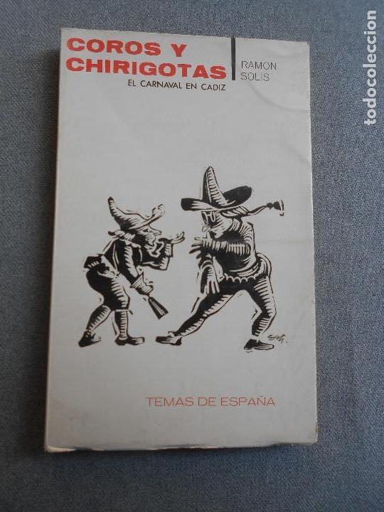Libros de segunda mano: COROS Y CHIRIGOTAS - Foto 1