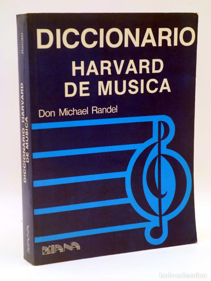 Libri di seconda mano: DICCIONARIO HARVARD DE MUSICA (Don Michael Randel) Diana, 1984