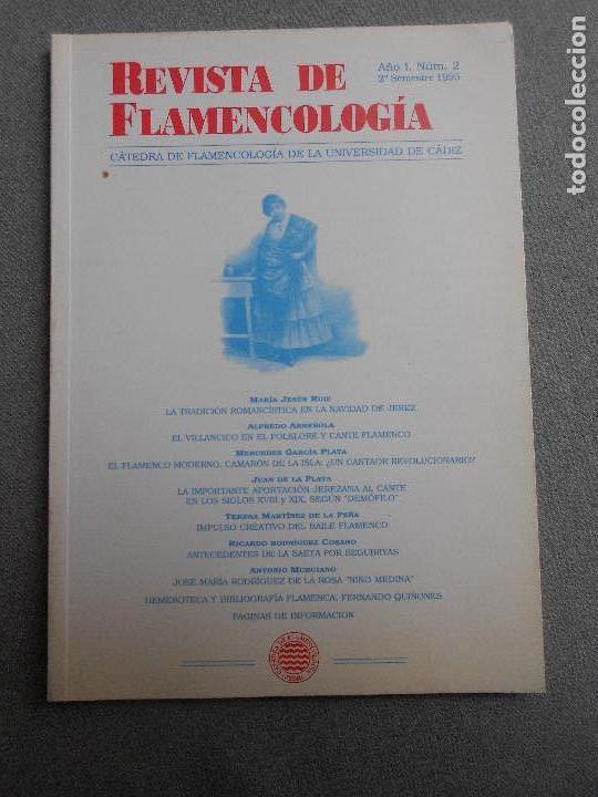 Libri di seconda mano: REVISTA DE FLAMENCOLOGIA. A&Ntilde;O 1, N&ordm; 2.