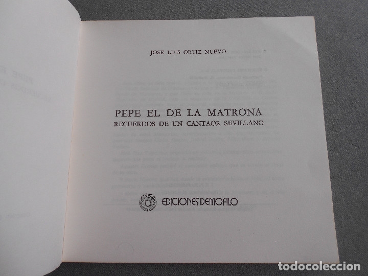 Libros de segunda mano: PEPE EL DE LA MATRONA - Foto 2
