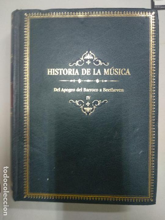 Libros de segunda mano: HISTORIA DEL M&Uacute;SICA. TOMO IV. DEL APOGEO DEL BARROCO A BEETHOVEN