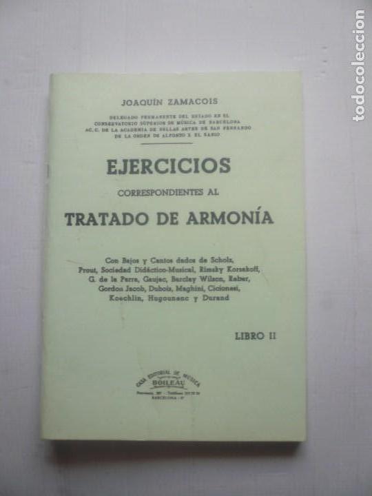 Gebrauchte B&uuml;cher: Ejercicios correspondientes al tratado de armon&iacute;a-Libro II-Joaqu&iacute;n Zamacois