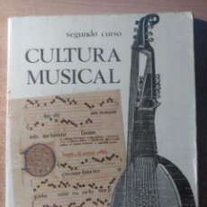 Libros de segunda mano: CULTURA MUSICAL (SEGUNDO CURSO), ALMENA, 1968. Lote 135053842