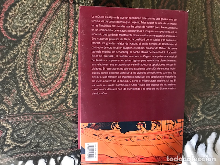 Libros de segunda mano: El canto de las sirenas. Eugenio Tr&iacute;as - Foto 2