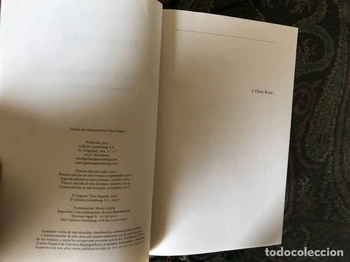 Libros de segunda mano: El canto de las sirenas. Eugenio Tr&iacute;as - Foto 5